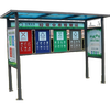 Hualuwei garbage sorting booth awning length 3000mm*width 1050mm*height 2050mm unit