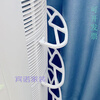 Dixin Gree air conditioner anti-suction curtain bracket cylindrical block curtain air inlet curtain bracket cabinet rear baffle vertical Gree 0.9 upgraded cylindrical i-Chang-Liangzhijing-Yunyan