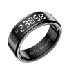 Vegeta 2025 new smart ring multifunctional heart rate blood oxygen sleep health monitoring multi-sport mode recording step counting running smart ring rose gold heart rate blood oxygen/remote photography, etc. 13# inner diameter 22.4mm circumference 70.4mm