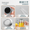 Baijie high borosilicate glass oil pot anti-leak spout does not hang oil kitchen oil bottle oil tank pot sesame oil soy sauce vinegar pot 600ml