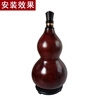 Miaopule high-quality wine gourd stopper wine gourd stopper traditional gourd mouth wine pot lid accessories inlaid mouth official hat copper inlay lucky gourd stopper (outer diameter 50mm) glue