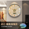 ZUNELL wall clock living room 2026 new light luxury high-end home high-end modern simple high-end art clock wall hanging perpetual calendar small size