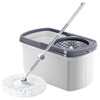 David spin mop 36cm pole telescopic 99-127cm 2 heads thickened mop D10 dual drive no hand wash