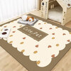 Jingeyu pet carpet living room carpet pvc waterproof and urine-proof pet dog and cat litter fence meal no-wash anti-slip mat cookie biscuit dog 60*120cm