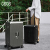 Cece suitcase women's large-capacity thickened aluminum frame suitcase male student's trolley password leather suitcase