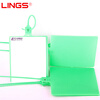 LINGS Logistics Hanging Tag Green 100 Pack Express Logistics Hanging Tag Cable Tie Hanging Tag Built-in Plastic Lock Cylinder Label