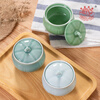 Longquan celadon stew pot ceramic water-proof stew household steamed vegetable egg custard with lid ceramic soup cup bird's nest stew pot with steamed egg bowl for soup Tianqing