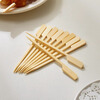 Baicaoyuan candied haws bamboo skewers disposable Oden cooking skewers barbecue bamboo skewers 20cm thick with handle bone and meat connected 100 pieces