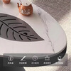 Hallodon balcony tea table tea table kettle integrated table slate tea table movable light luxury tea table tea table and chair combination multi-functional slate small tea table single table