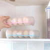 Runhuanian Kitchen 15-compartment egg storage box for refrigerator, egg preservation box, multi-layer egg box, plastic egg tray, event, buy one, get two free, three packs, random style