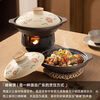 SUPOR Claypot Rice Casserole Wide Mouth Ceramic Stew Pot Household High Temperature Resistant and Not Easy to Crack Clay Pot Specially for Gas Stoves Gel Jie Pot Suitable for 2~3 People 1.6L