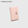 CHARLIE&KELLI CK brand wallet women's 2026 new short wallet multi-card slot coin purse card holder pink practical birthday gift for girlfriend and wife