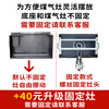 Teppanyaki squid equipment grilled cold noodles tofu Teppanyaki commercial stall fried rice special barbecue plate egg filling cake stove widened upper exhaust 70x43x thick 6mm drawer type + single flameout guarantee stove
