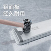 Professional cleaning mop flatbed extended large area mopping water absorption artifact lightweight household mop cleaning scraper 100cm flat mop / 1 piece of cloth