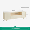 Quanyou Home Modern Cream Style Living Room Home TV Cabinet Side Cabinet Storage Storage Dining Cabinet Bookcase Sofa Side Cabinet