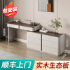 Xinang lacquered dressing table Italian minimalist drawer cabinet integrated bedroom simple modern 2025 new bedside dressing table fashion 120 dressing table + 120 drawer cabinet