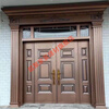 Meikejie gate rural double door new style villa self-built house four-open hall door household entrance door entrance door exterior door direct sales sample customization