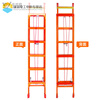Thickened aluminum alloy telescopic ladder household folding carbon steel stair lift aluminum ladder engineering straight ladder shrinking attic meter 10 meters thick 3mm thick shrink 52 meters extend 92 meters aviation aluminum welding reinforcement telescopic ladder