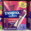 Dambis spot Canadian Tampax Dambis tampon plastic catheter Symphony super large flow 14/28 pieces Symphony 14L