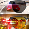 Zeiss (ZEISS) lens optional men's myopia magnetic glasses frame with prescription day and night three-in-one driving polarized sunglasses classic black gun caponi frame glasses frame (black and gray film + night vision film)
