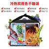 Liuyang takeaway box rider insulated box meal delivery box commercial stall delivery meal box refrigerated insulation thickened waterproof anti-theft 42 liters standard bracket + pad