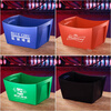 Tuojin Germany imported quality special thickened plastic rectangular ice bucket beer bucket beer basket beer frame beer box bar green