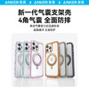 <New> Anker Magnetic Transparent Stand Case for iPhone iPhone 16 Pro Max White