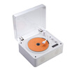 YEARS STAY time and years all-in-one CD player audiophile album player retro CD player record player table bluetooth surface audio speaker cd player birthday gift orange SG1996