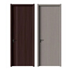 Wen Yijia white paint-free carbon crystal indoor concierge door solid wood composite bedroom door set door ecological door wooden door installation conventional ecological door 3 sets starting package transportation package installation