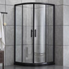 Jomoo bathroom simple shower room overall tempered glass bathroom sliding door toilet dry and wet separation partition bath screen. For large quantities, please contact customer service. Does not contain steam.