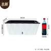 Bei Vegetable Vegetable Planting Box Outdoor Balcony Vegetable Planting Pot Vegetable Planting Large Rectangular Flower Pot Lazy Vegetable Planting Box Large