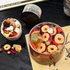 Jingshuo kidney-tonifying and yang-tonifying health-preserving tea, wolfberry mulberry, kidney-tonifying tea, black wolfberry and red dates, men's yang-tonifying and health-preserving eight-treasure tea health care 1 box 450g 30 cans