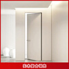 Aluminum-wood composite door Eco-aluminum door Minimalist solid wood composite door Interior door Bedroom door External flat internal opening aluminum wooden door Hidden frame aluminum wooden door (color optional)