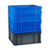 Taishi European standard EU box auto parts turnover box 300*200*120mm plastic storage parts box thickened logistics box blue