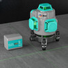 Yuguang's new light outdoor 8/12/16 line green and blue light laser level high-precision wall and floor leveler 8 lines - standard ultra-bright green light digital display giant