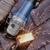 Dongcheng angle grinder high power 1100W angle grinder multi-function cutting machine household small hand grinding wheel grinding and polishing machine FF17-100 official standard configuration
