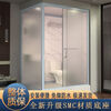 Jomoo's new integrated shower room bathroom integrated toilet mobile integrated bathroom household partition door waterproof toilet 140*110 front door with toilet and no steam