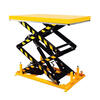 Quwudou fixed lifting platform electric hydraulic small scissor lift underground car loading and unloading lift fixed load 2 tons 1.7 meters * 1 meters rise 1.