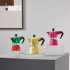 Biledi Mini Gift Box Coffee Pot Gift Box Set Half Cup Moka Pot Rose Pink