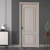 Solid wood door bedroom door French cream style painted door solid wood composite white room door silent suit door customization solid wood composite painted door 3