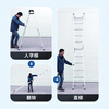 Werner double-sided aluminum alloy ten-step foldable 3-meter ladder 210CN