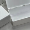 JD Logistics Affordable Milk White Box Storage Box Flip Cover Storage Box Student Hair Accessories Jewelry Box Storage Storage Box White Flip Cover Box 18*11*7