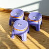 Internet celebrity popular Coolomi household cartoon children's stool thickened non-slip stackable portable stool Coolomi thickened children's stool (stickers are random) Take a photo and send one (get one)