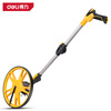 Deli roller scale distance meter wheeled high-precision manual distance measuring wheel mechanical roller measuring ruler outdoor engineering land measurement DL330112 large mechanical wheel (diameter 300mm)