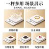 Jingyan Electronic Scale Kitchen Scale Rechargeable Small Gram Scale Household Food Scale High-Precision 0.1g Baking Scale Coffee Jewelry Scale Upgraded High Sensitivity Sturdy and Fall-resistant Rechargeable 0.1g/5kg HD Waterproof Panel | Unit Conversion | Zero-set Tare | Long-lasting Battery Life