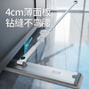 Professional cleaning mop flatbed extended large area mopping water absorption artifact lightweight household mop cleaning scraper 100cm flat mop / 1 piece of cloth