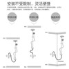 JOMOO bathroom shower shower set full copper exposed shower faucet mixing valve simple shower head A style faucet