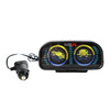 Car off-road balance meter with light, adjustable slope meter level meter, car self-sensing off-road modified level meter