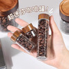 Mini tea jar glass sealed jar portable storage jar food grade coffee powder bean repackaging jar storage moisture-proof coffee bean sealed jar 20ML
