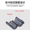 Magnetic ring anti-interference device Filter anti-interference magnetic ring Filter degaussing ring Anti-band magnetic core shield buckle type Black buckle type magnetic ring 70A inner diameter 7mm